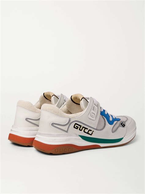 gucci men's ultrapace sneakers|Gucci leather high top sneakers.